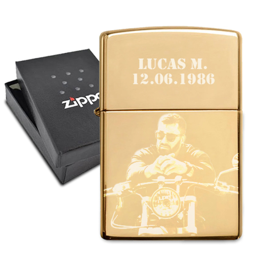 Encendedor Zippo personalizado con una foto