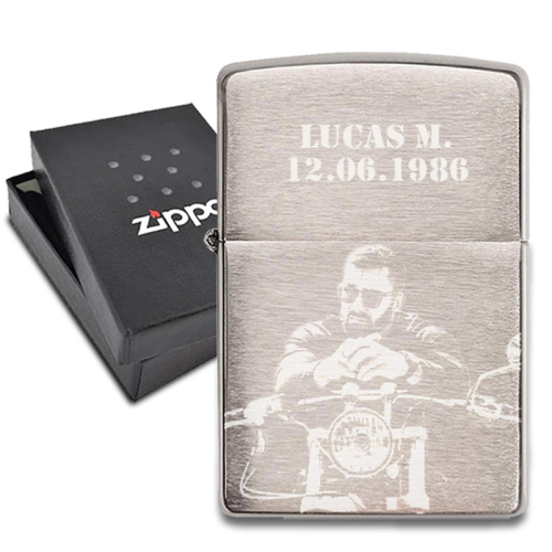 Encendedor Zippo personalizado con una foto