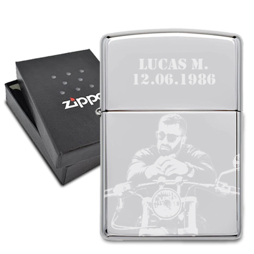 Encendedor Zippo personalizado con una foto