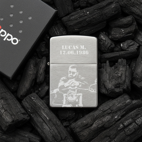 Encendedor Zippo personalizado con una foto