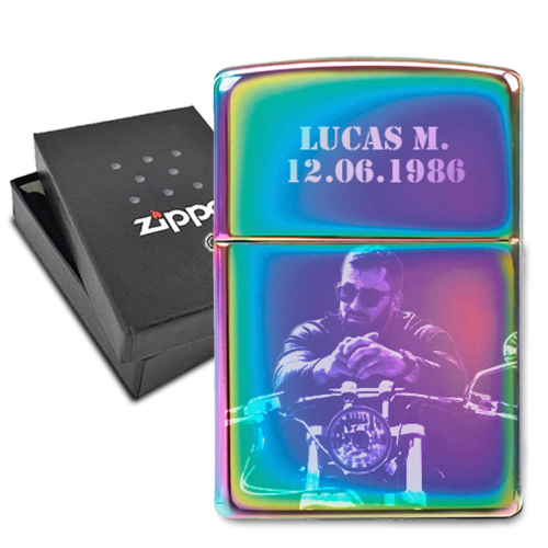 Encendedor Zippo personalizado con una foto