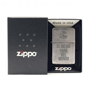 Mechero Zippo Jubilación grabado