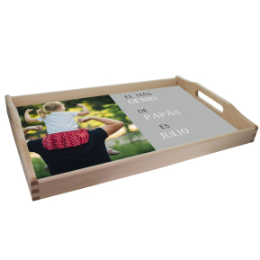 Bandeja personalizada Día del padre Bandeja personalizada Día del padre