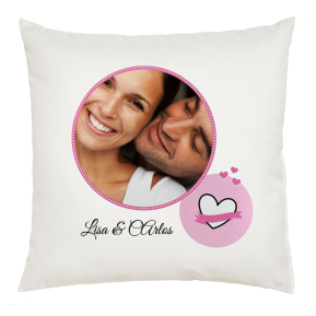 Cojn personalizado con una foto y un motivo