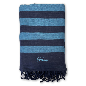 Toalla de Doble Cara Personalizada 100% Algodn Fouta