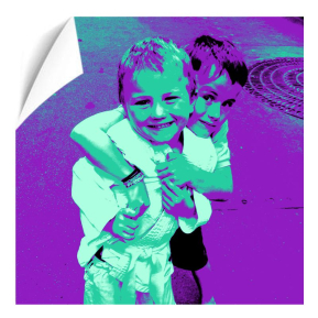 Pster Pop Art cuadrado
