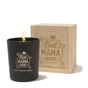 Vela personalizada para el Da de la Madre