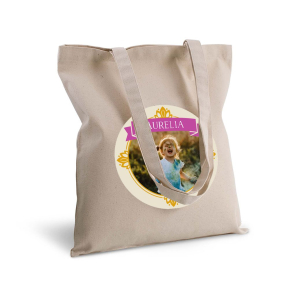 Bolsa de algodn personalizada marco real