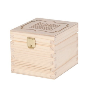 Caja grabada para bolsitas de t