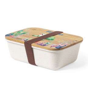 Caja para merienda personalizada con decoracin acutica