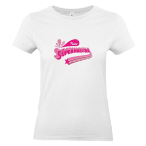 Camiseta mujer personalizada sper maestra