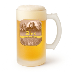 Chope de cerveza personalizada Trappista