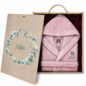 Set albornoz 2 a 12 a�os con motivo vegetal