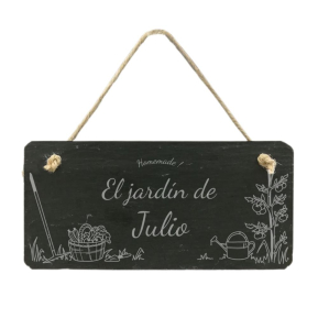 Letrero de jardn personalizado