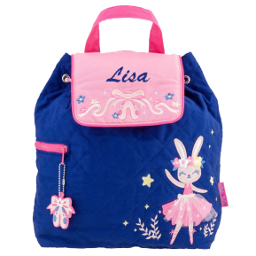 Mochila personalizada con conejita bailarina