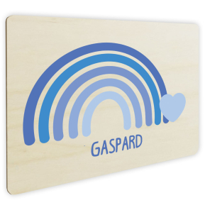 Placa de puerta arcoris personalizada