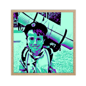 Pster Pop Art con marco