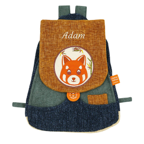 Mochila Personalizada Modelo Panda Rojo Mochila Personalizada Modelo Panda Rojo