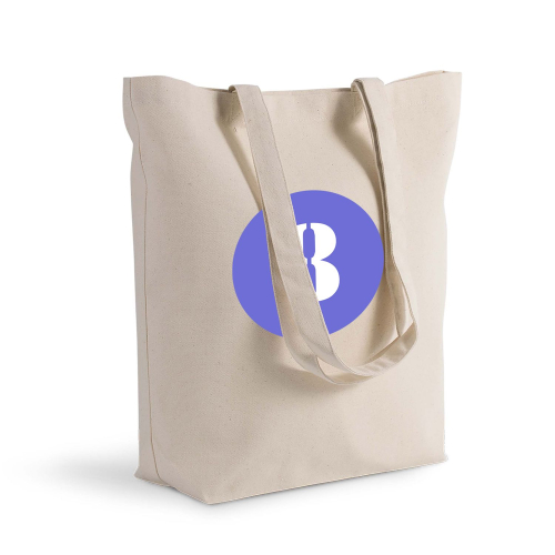 Bolsa de algodón Shopping redondo