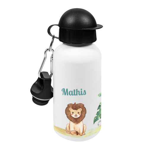 Botella personalizada con diseño de sabana
