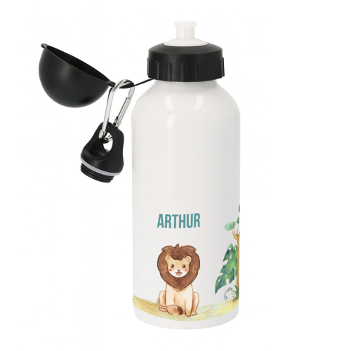 Botella personalizada con diseño de sabana