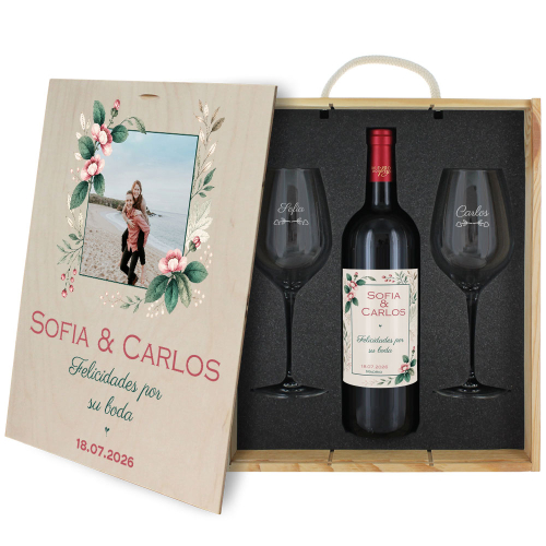 Caja de vino personalizada con foto y decoración campestreCaja de vino personalizada con foto y decoración campestre Caja de vino personalizada con foto y decoración campestreCaja de vino personalizada con foto y decoración campestre
