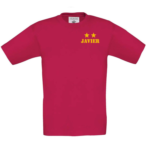 Camiseta infantil 2 estrellas