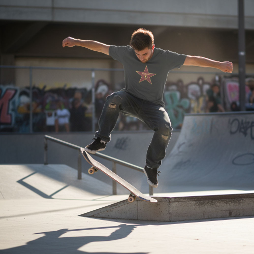 Camiseta estrella del Paseo de la Fama 100% algodón orgánico