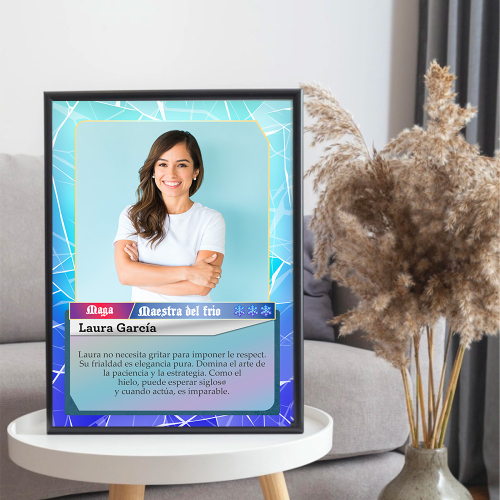 Cartel de Carta Fantasy personalizada
