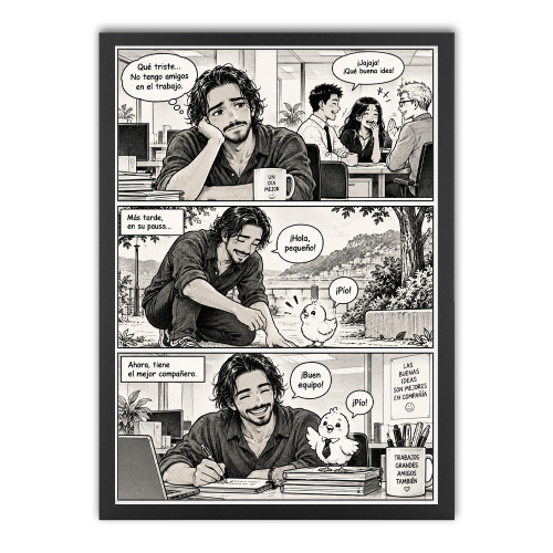 C&oacute;mic manga generado por IA