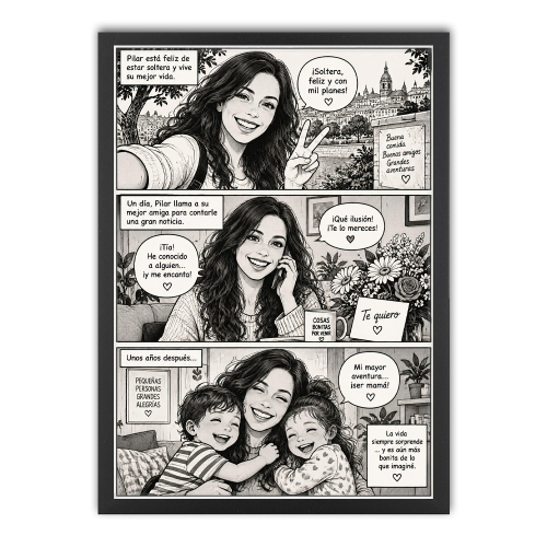 C&oacute;mic manga generado por IA
