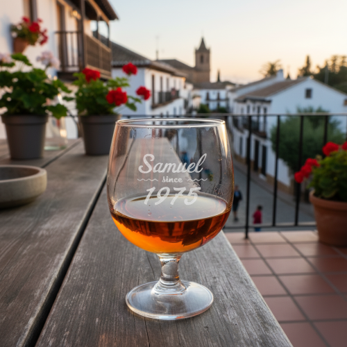 Copa de aperitivo personalizada Cumpleaños Copa de aperitivo personalizada Cumpleaños