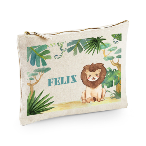 Estuche personalizado con diseño de sabana