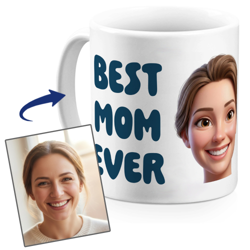 Taza Best Mom personalizada