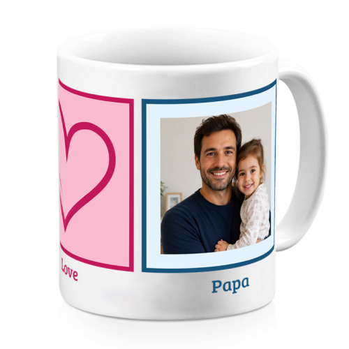 Taza Peace & Love foto Taza Peace & Love foto