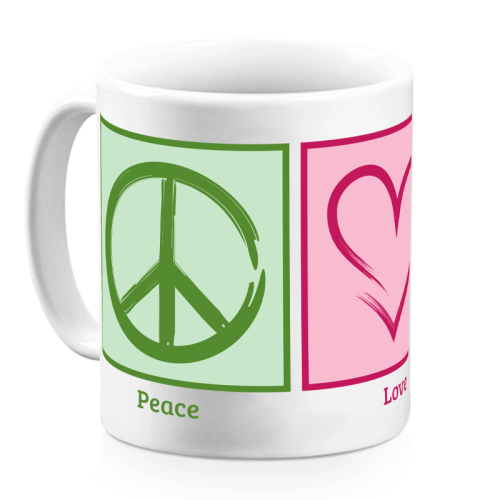 Taza Peace & Love foto Taza Peace & Love foto