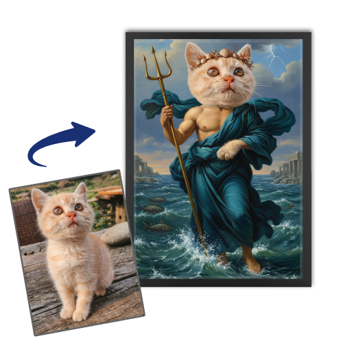 Retrato extravagante de su mascota