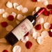 Botella de vino de Navidad