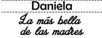 Nombre y mensaje