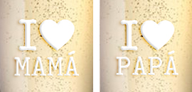 I love Mamá y papá