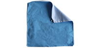 Cubierta blanca / azul sólo