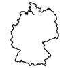 Mapa de Alemania
