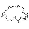 Mapa de Suiza