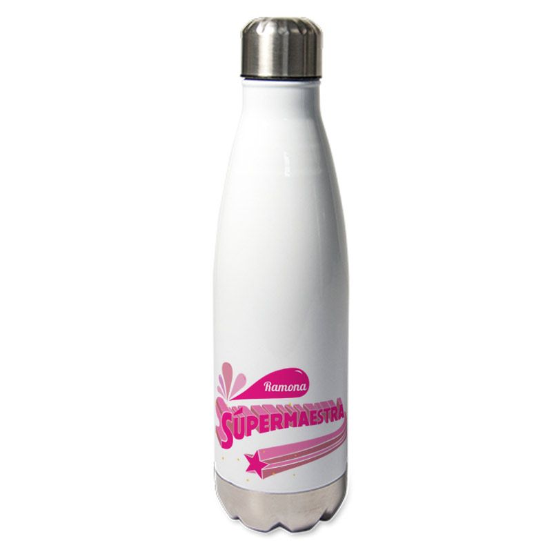 Botella térmica personalizada súper maestra Botella térmica personalizada súper maestra