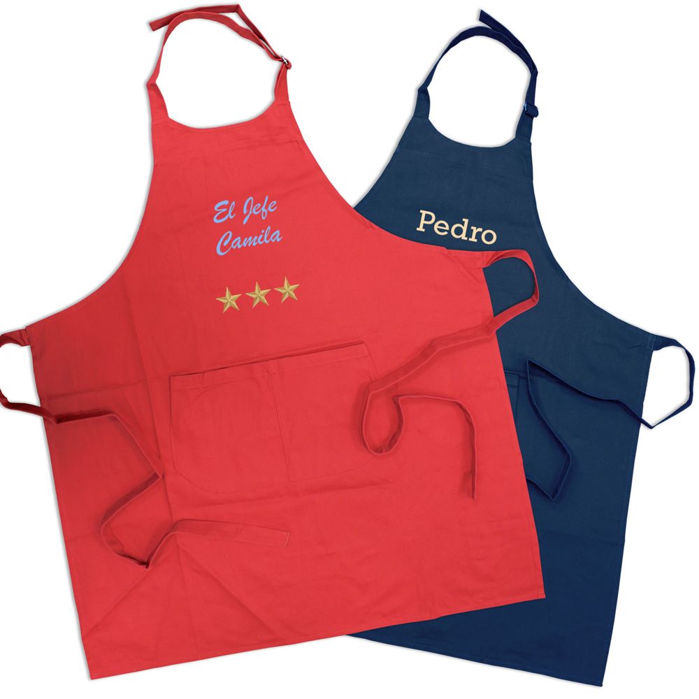 Delantal de cocina brodado | Amiregalo