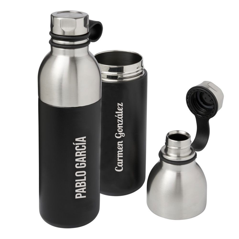 Botella aislante en acero personalizada Botella aislante en acero personalizada