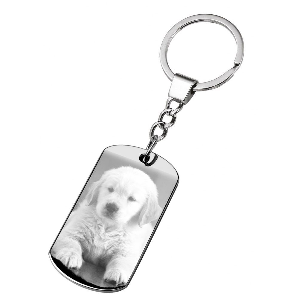 Llavero con la foto de tu mascota Llavero con la foto de tu mascota