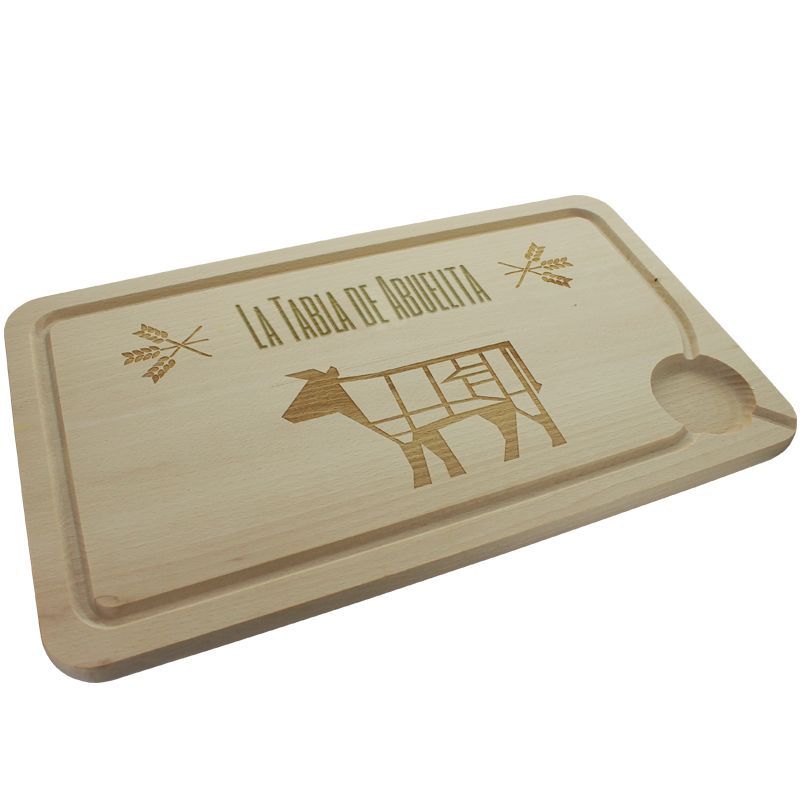 Tabla de cortar grabada en madera Tabla de cortar grabada en madera